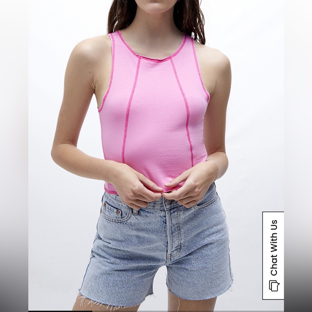 Pacsun Basics Pink T-Shirt